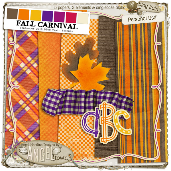 Fall Carnival Blog Train