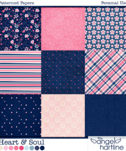 Alternative view of Heart & Soul [Patterned Papers]